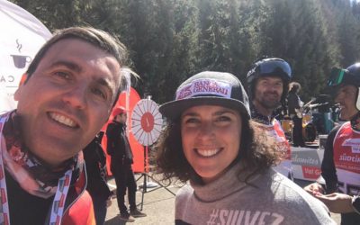 Federica Brignone e compagne in allenamento