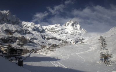 Forte nevicata in montagna 8 novembre 2019. Fotografie delle localitÃ  piÃ¹ innevate