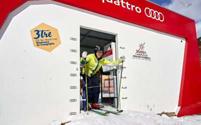 Stenmark e Tomba sciano a Madonna di Campiglio