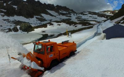 Colle dell’Assietta: fotografie riapertura della strada