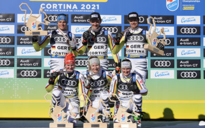 Classifica team event parallelo Cortina 2021