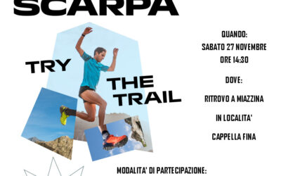 Scarpa Test Day con la Maratona Valle Intrasca: si corre con Marco De Gasperi