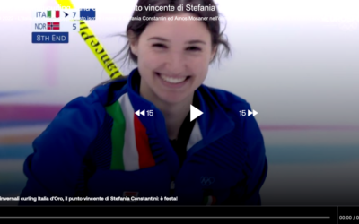 Video: Stefania Constantini e Amos Mosaner oro nel curling a Pechino 2022
