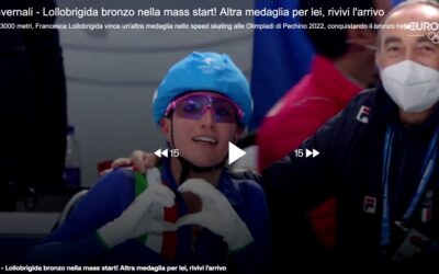 Pechino 2022: Video Francesca Lollobrigida, bronzo nella mass start