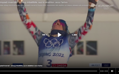 Olimpiadi Pechino 2022: video prima medaglia assegnata nello skiathlon