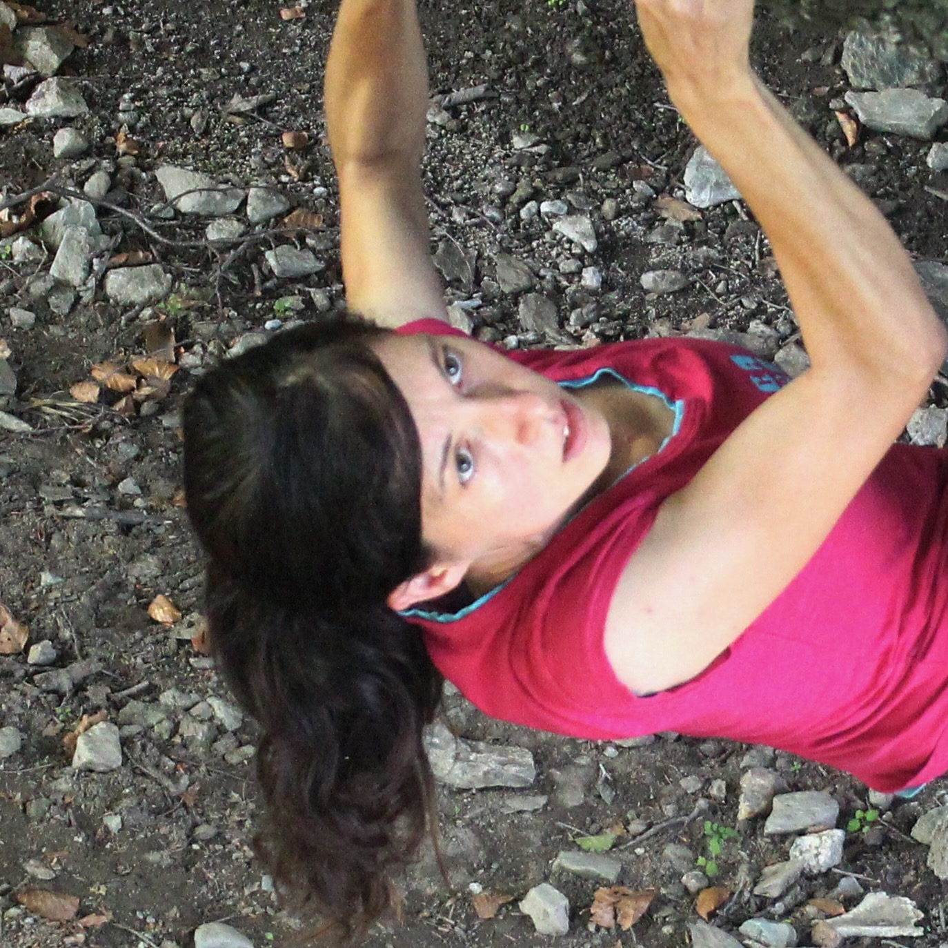 Claudia Colonia giornalista arrampicata bouldering