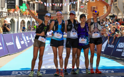 UTMB 2024 - Il podio della OCC femminile - foto © UTMB