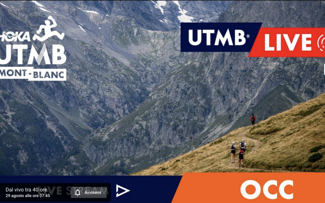 Diretta video UTMB Mont Blanc 2024