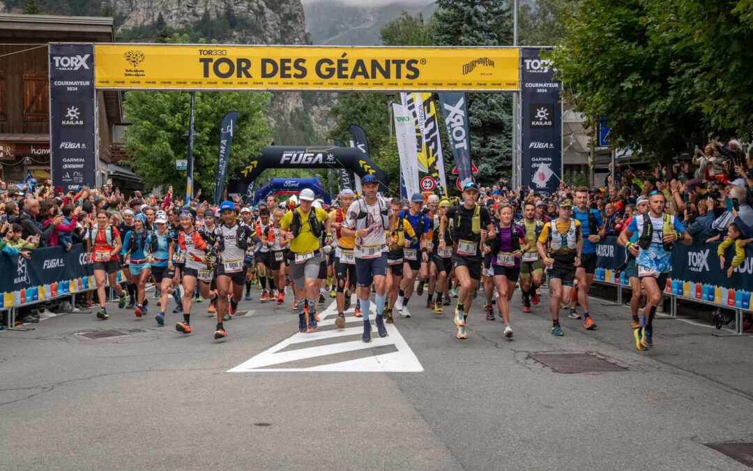 Partito da Courmayeur il TOR330