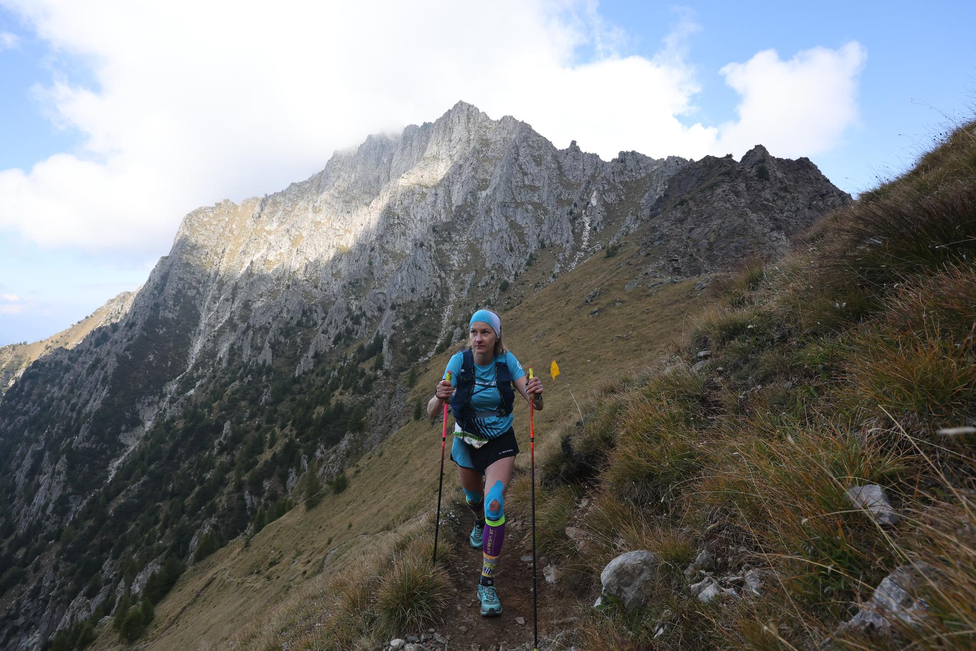 Dariia Bodnar sta dominando la 170 Km Donne (Credits: Thomas Martini)