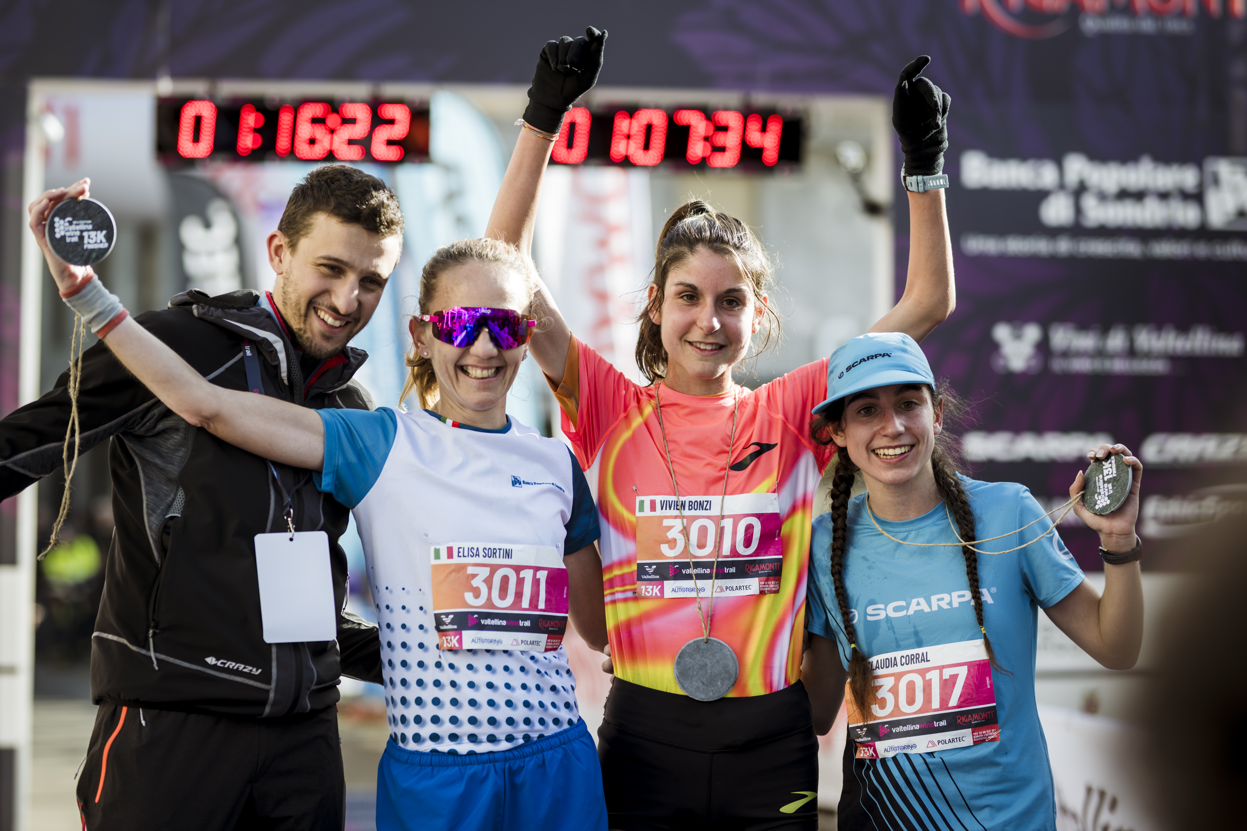 Valtellina Wine Trail 2024 13 KM: podio femminile