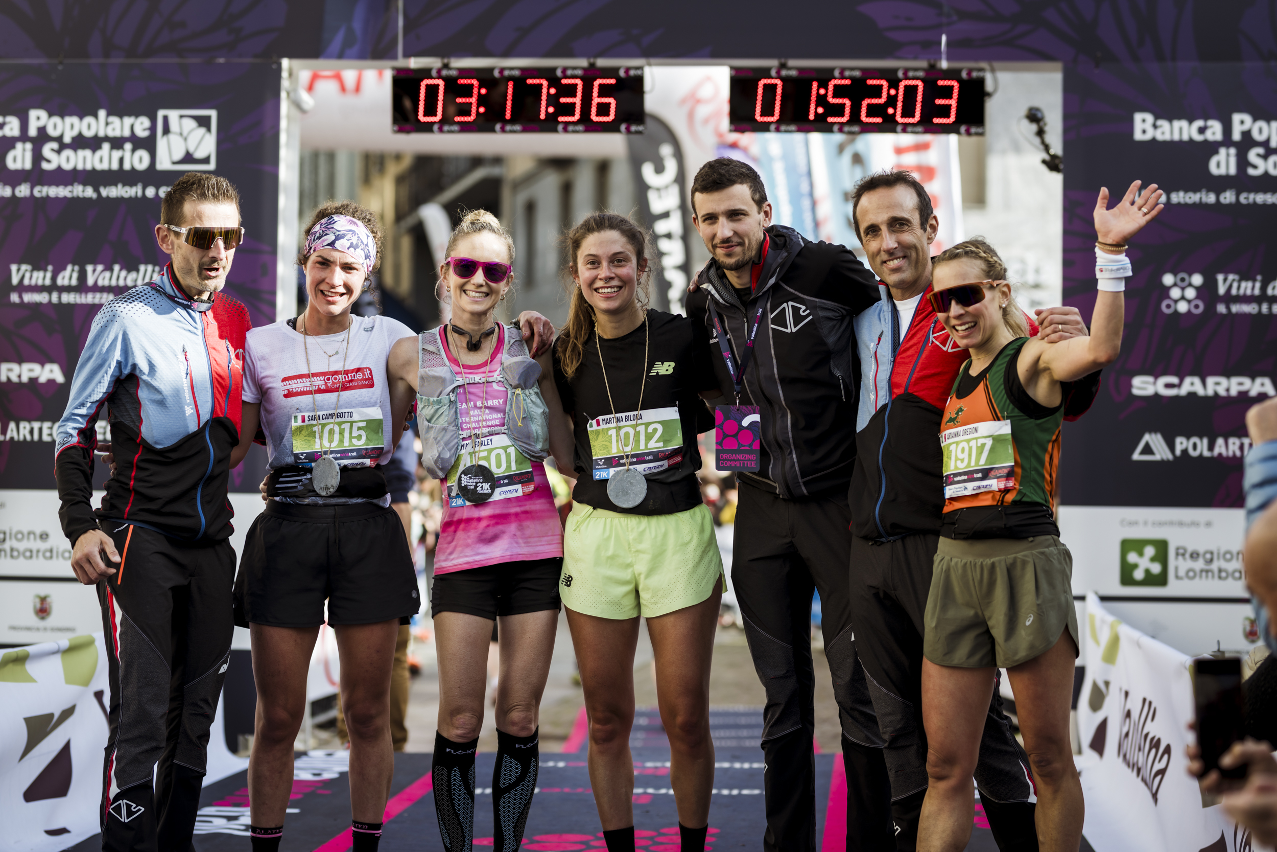 Valtellina Wine Trail 2024 21 KM: podio femminile