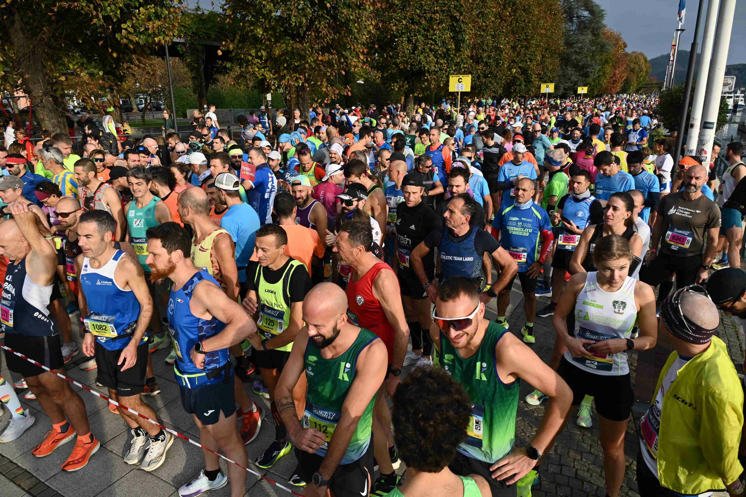 Partenza - Lago Maggiore Marathon 2024