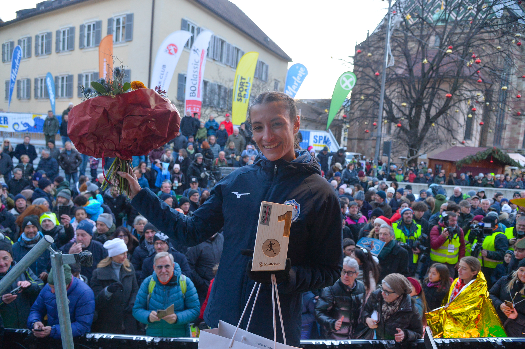 Atletica leggera 50° Boclassic, gara femminile elite vicne Nadia Batocletti, Bolzano 31 dicembre 2024 © foto Remo Mosna