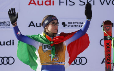 Classifica discesa libera femminile Cortina 2025: vince Goggia, Brignone 3ª