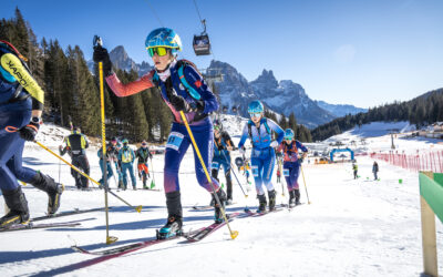 Classifica campionati italiani sprint sci alpinismo San Martino di Castrozza 2025